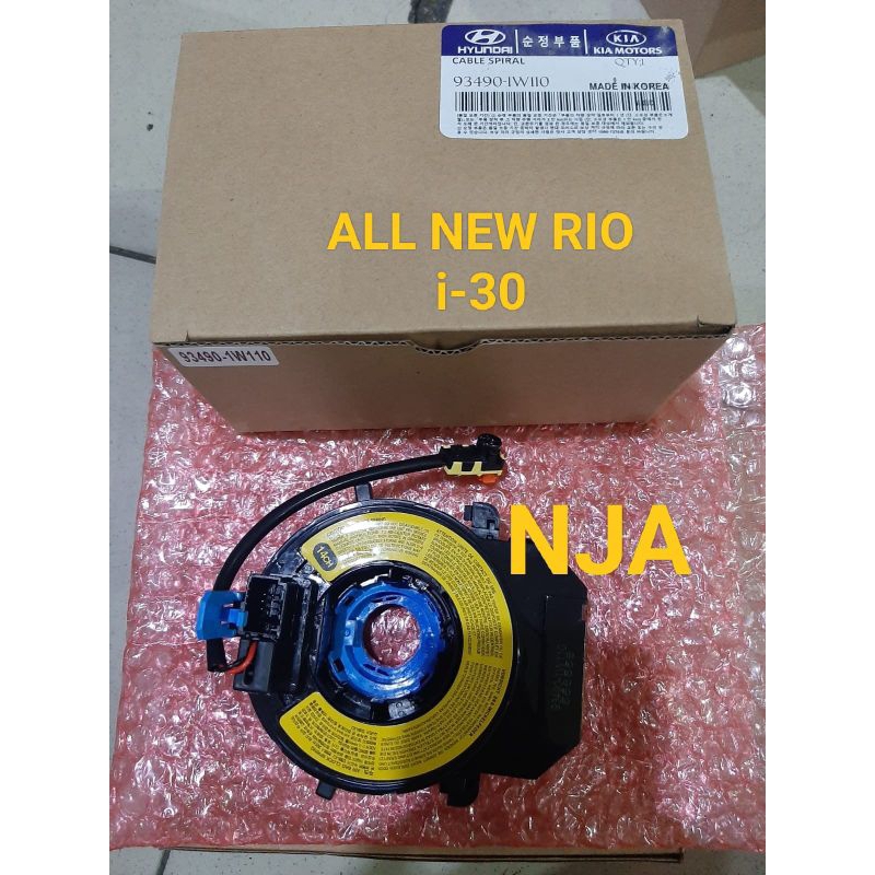Câble Spiral Ressort D'horloge - Pour Kia Rio 2012-2017 - Référence 93490-1W110