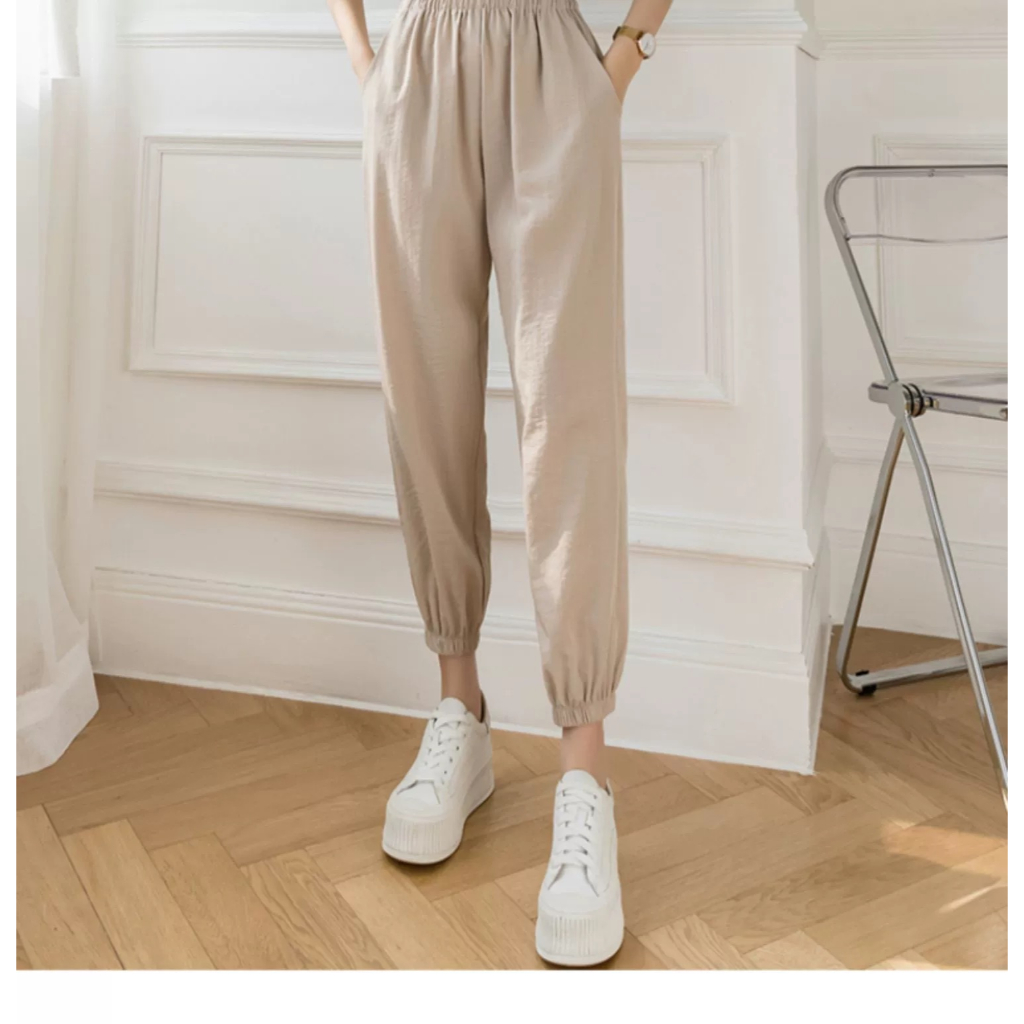 Jual Summer Jogger Pants Women Casual 0031 (S/M/L) Shopee Indonesia