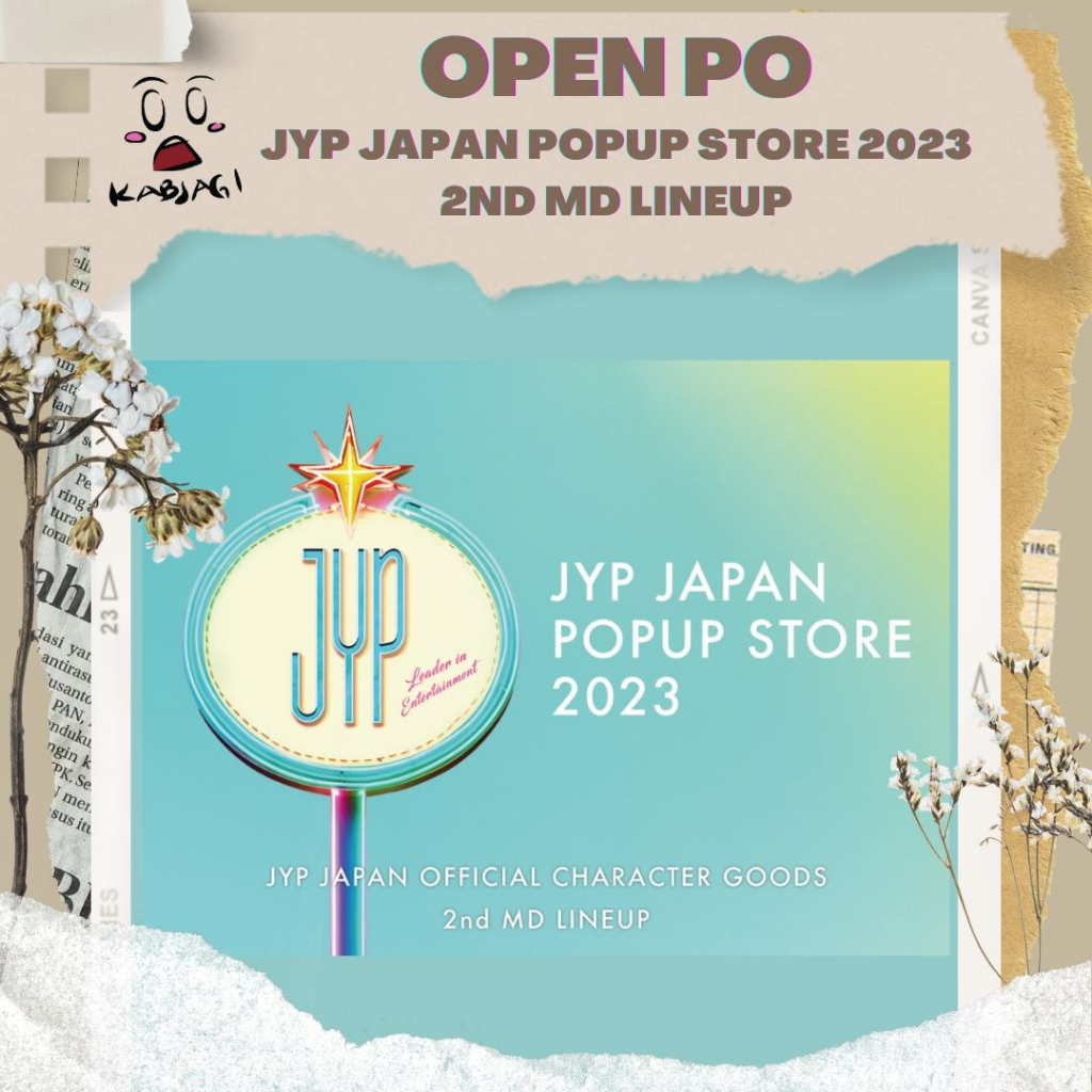 Jual [BOOKED] JYP POP UP STORE 2023 2ND LINE UP MD | Shopee Indonesia