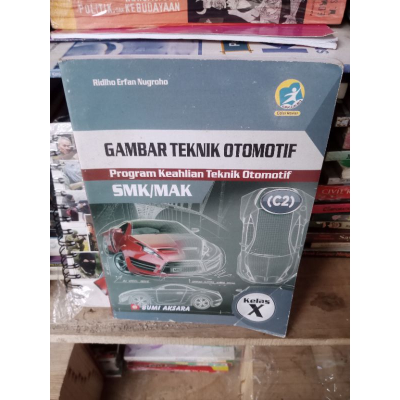 Jual Buku Gambar Teknik Otomotif SMK Kls 10 Andi | Shopee Indonesia