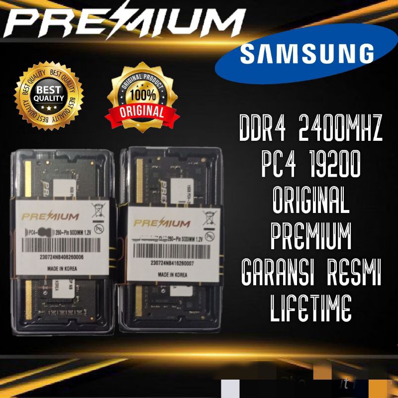 Jual RAM NB LAPTOP DDR4 4GB 8GB 16GB 2133MHZ 2400MHZ 2666MHZ 3200MHZ
