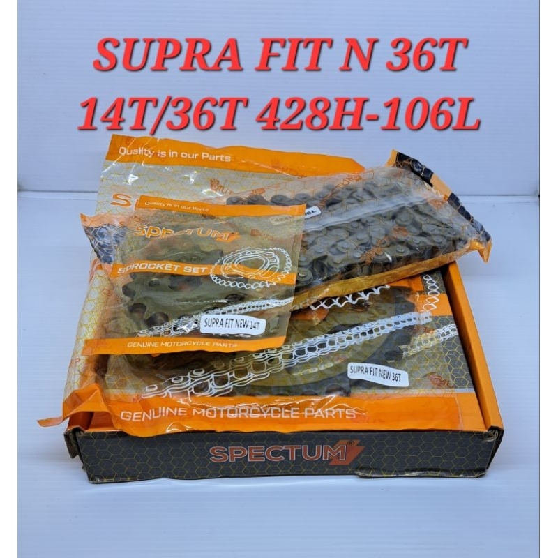 Jual Gear Gir Set Gir Paket Supra Fit New Supra X Karisma Revo Lama T Baja Bakaran