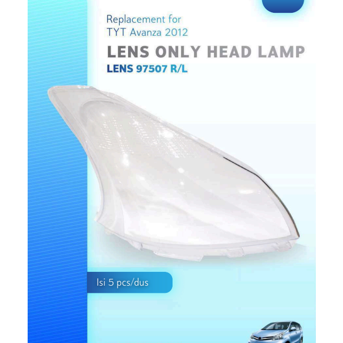 Jual MIKA HEAD LAMP LAMPU DEPAN HEADLAMP CPU AVANZA XENIA ALL NEW VELOZ