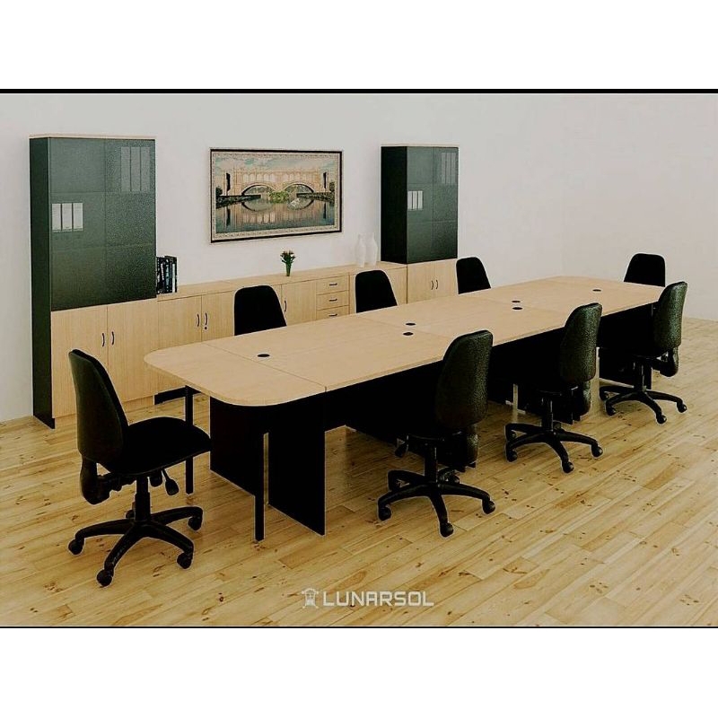 Jual Meja Rapat Meeting Table Lunar 450x120cm | Shopee Indonesia