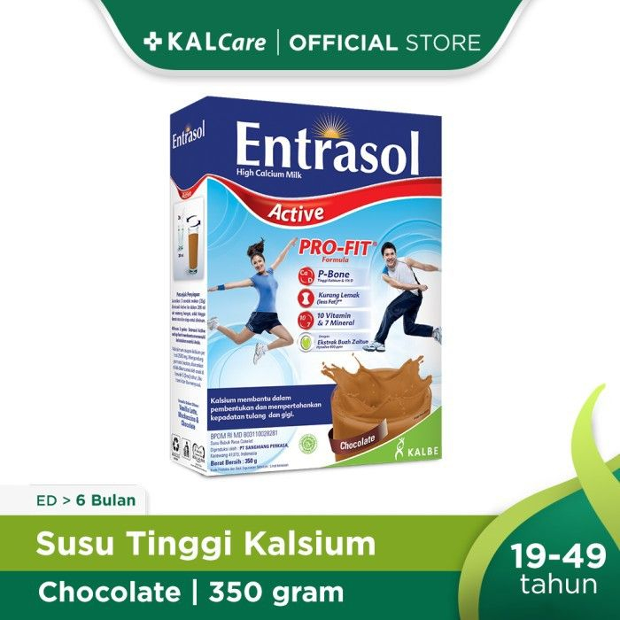 Jual Entrasol Active 160gr/350gr Coklat | Shopee Indonesia