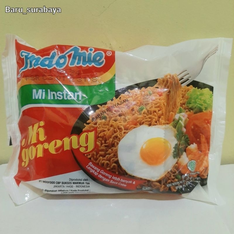 Jual INDOMIE GORENG / MIE GORENG 1 PCS | Shopee Indonesia