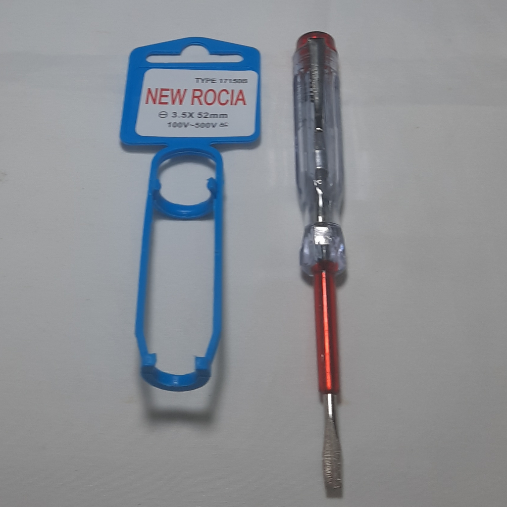 Jual NEW ROCIA Obeng Tespen Listrik AC Tester | Shopee Indonesia