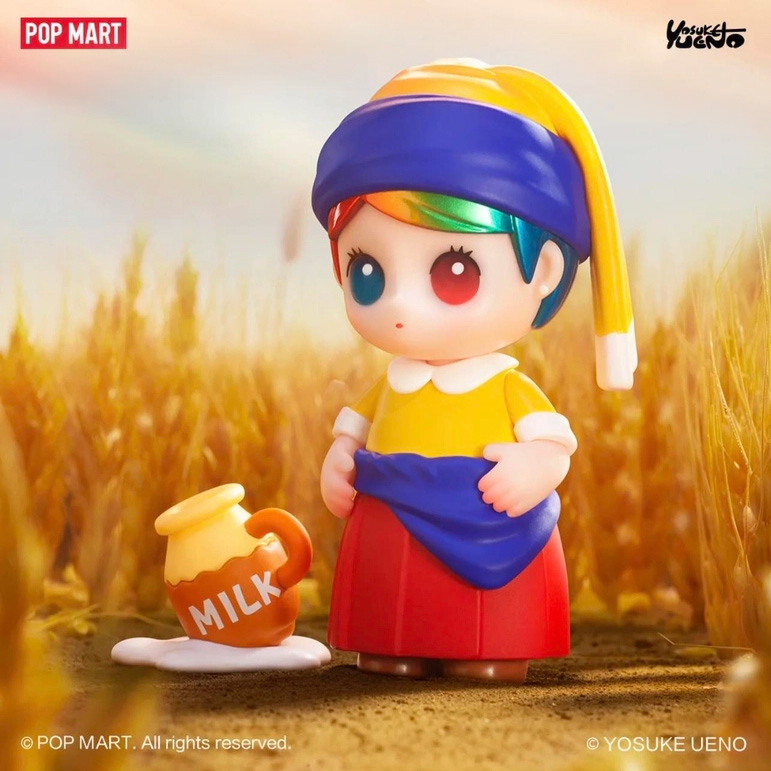 Jual Popmart Yosuke Ueno Hapico Art World MILK GIRL Pop Mart