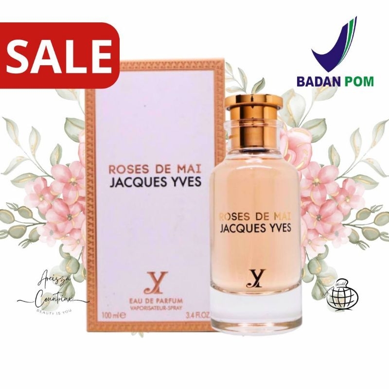 Fragrance World Roses De Mai Jacques Yves Eau De Parfum 100 ml