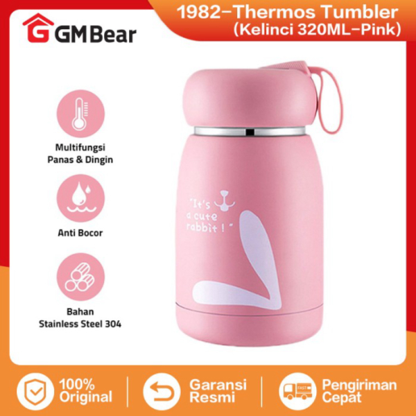 Jual Unik Gm Bear Thermos Tumbler Kelinci Ml P Mini Thermos