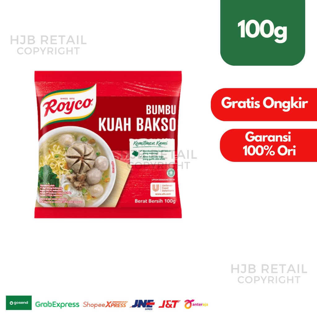 Jual Royco Kuah Bakso 100g Bumbu Kuah Bakso Kuah Baso Instan