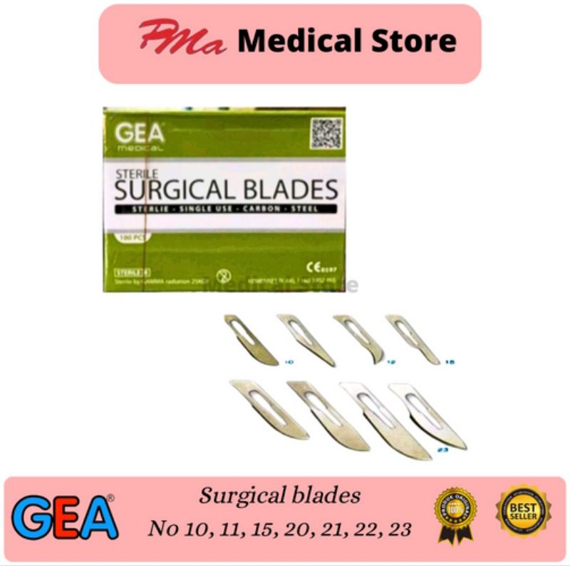 Jual Bisturi Gea Surgical Blades No Harga