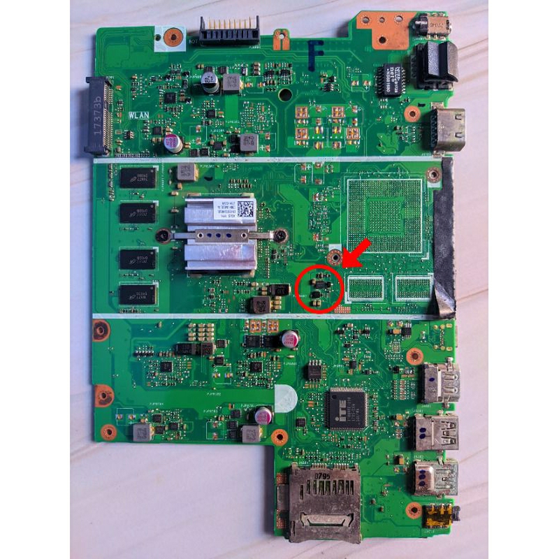 Jual MOTHERBOARD ASUS X441N MATI Shopee Indonesia