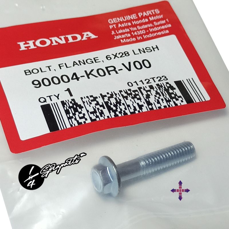 Jual Baut Cover Cvt Bolt Flange X Lnsh Honda Pcx K Z Adv Vario Original