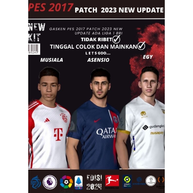 PES 2017 NEW MEGA KITPACK 2022-2023 - PES 2017 Gaming WitH TR