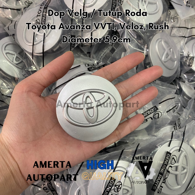 Jual Dop Roda Dop Velg Tutup Roda Toyota Avanza Veloz Rush Diameter 5 ...