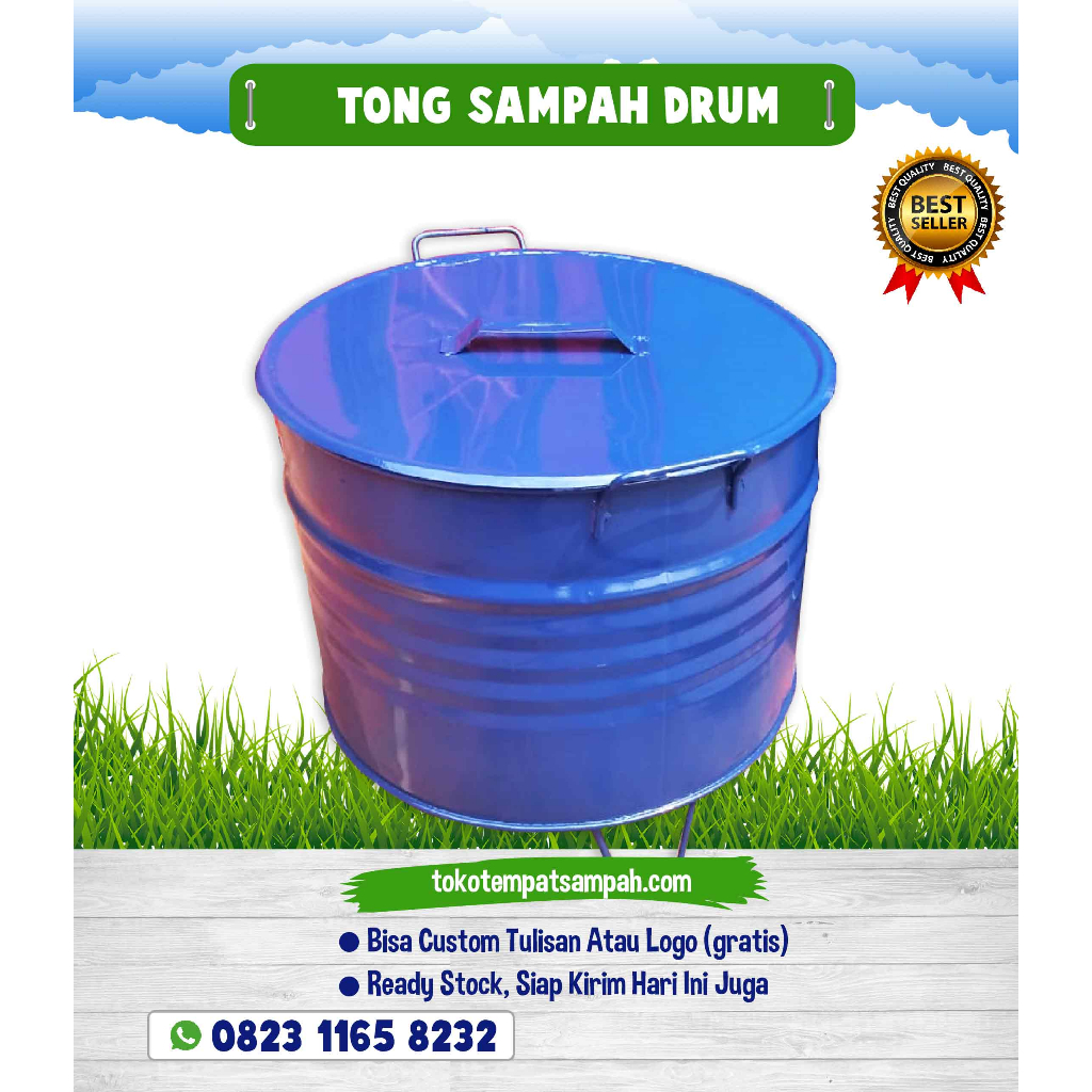 Jual Tong Sampah Drum Besi 100 Liter Shopee Indonesia 6487