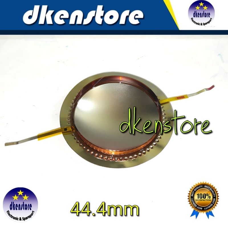 Jual Spool driver tweeter 44.4 polos spul twiter tanpa binding post 44 ...