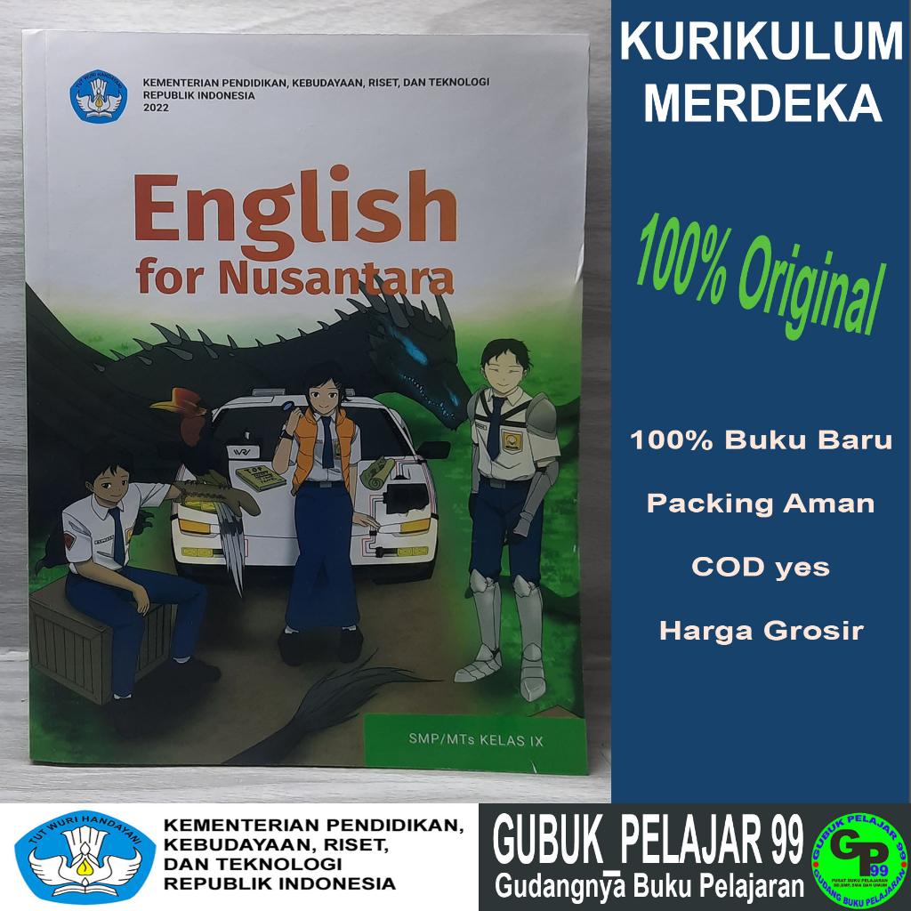 Jual Buku Paket Siswa English For Nusantara (Bahasa Inggris) Untuk SMP ...