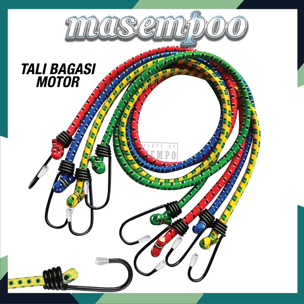 Jual Tali Bagasi Motor 1 Meter Karet Pengikat Barang Serbaguna | Shopee ...