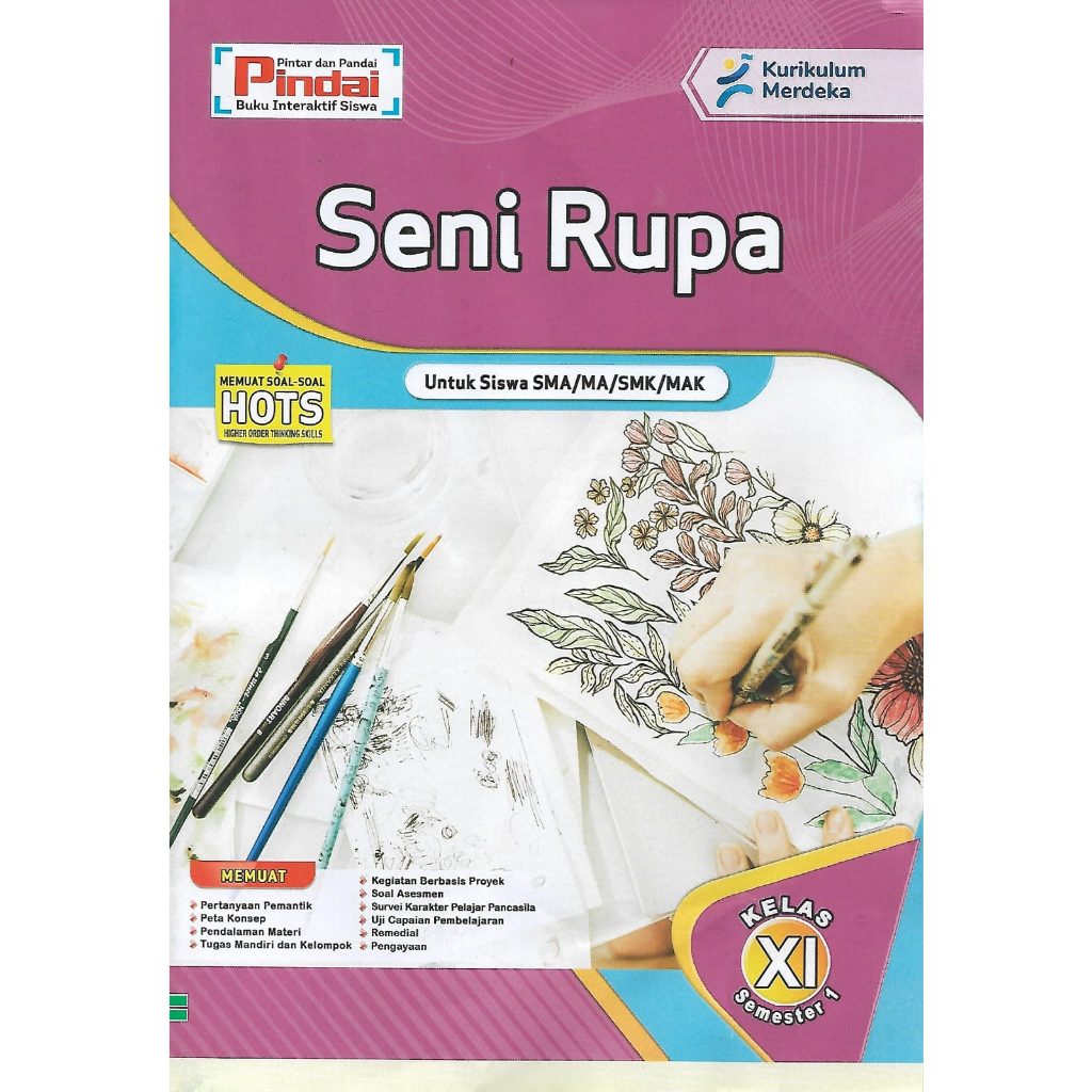 Jual Buku LKS Seni Rupa Kelas 11 SMA/MA/SMK Kurikulum Merdeka Semester ...