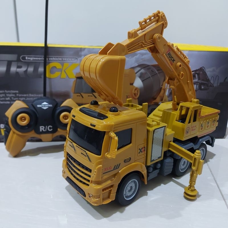 Jual TRUCK REMOTE CONTROL, RC TRUCK KERUK PASIR, RC CONSTRUCTION ...