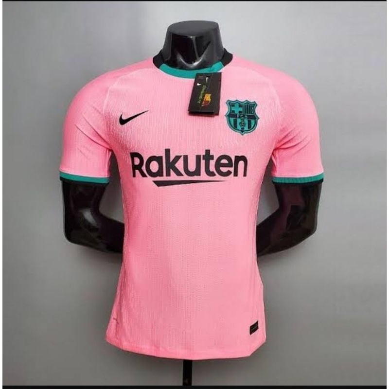 Pink barca hot sale jersey