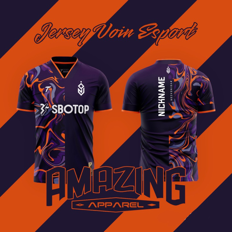 Jual JERSEY VOIN ESPORT INDONESIA PUBG Mobile FREE NAME | Shopee Indonesia