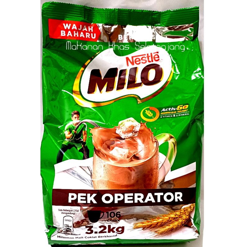 Jual Milo Activ-Go Malaysia 3.2kg | Shopee Indonesia