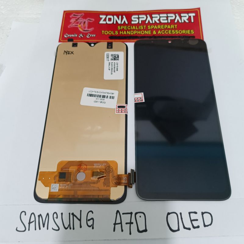 Jual LCD SAMSUNG A70 OLED/ INCELL / TICTOC + FRAME | Shopee Indonesia
