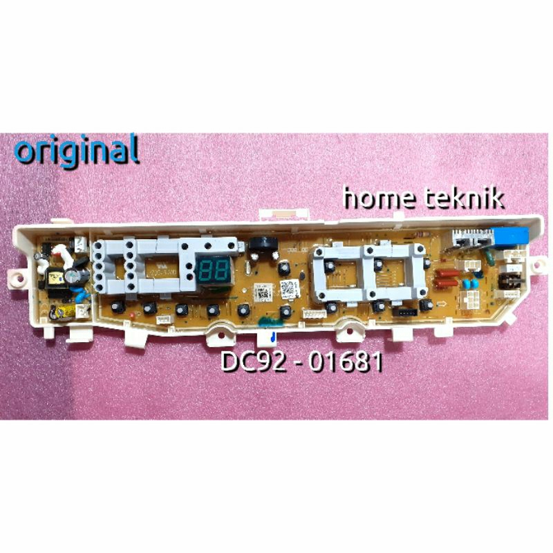 Jual Modul Pcb Mesin Cuci Samsung Wa H Wa H Wa H Tombol Original Shopee