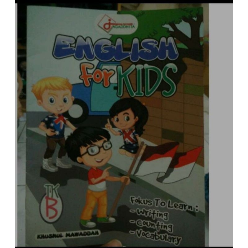 Jual BUKU ANAK ENGLISH FOR KIDS UNTUK ANAK TK B BAHASA INGGRIS | Shopee ...