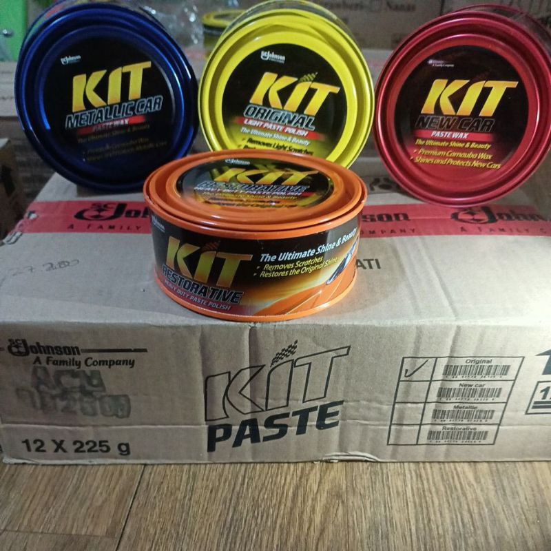 Jual Kit Paste Metallic Car Wax 225gr - Jakarta Timur - Gjfshop