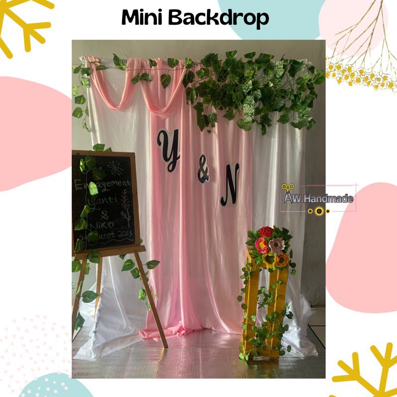 Jual Dekorasi lamaran Backdrop | Shopee Indonesia
