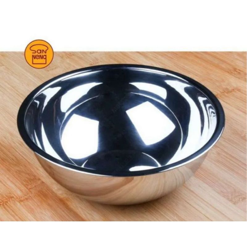 Jual Sanneng SN4954 28cm Stainless Steel Mixing bowl Shopee Indonesia