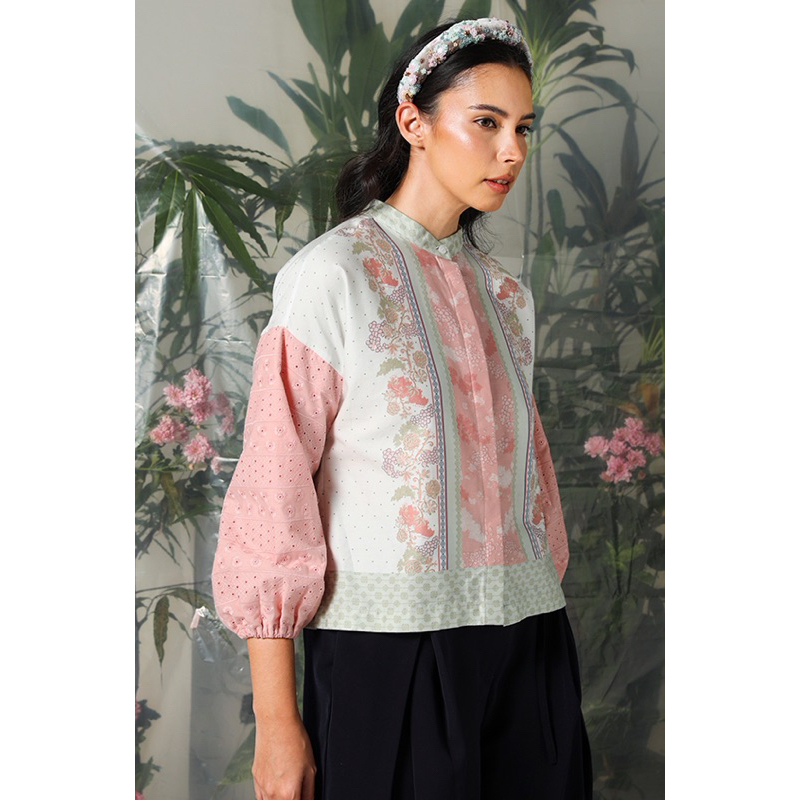 Jual COTTONINK X ARTKEA RAYA COLLECTION 2023 | pink spring zalina ...