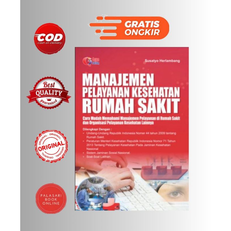 Jual Buku Manajemen Pelayanan Kesehatan Rumah Sakit | Shopee Indonesia