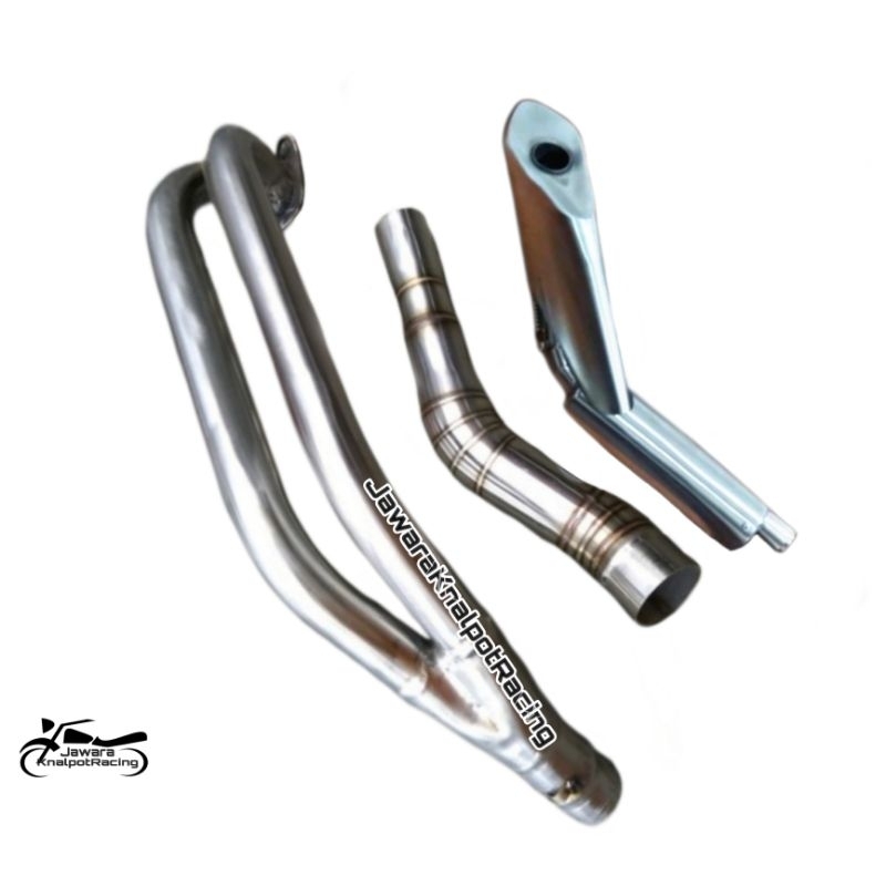 Jual knalpot standard racing underbelly leheran 1 look 2 silinder ...