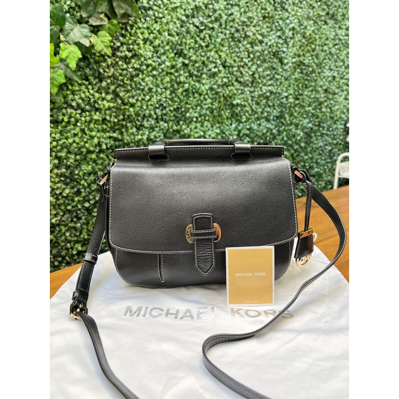 Jual Romy Top Handle Saddle Bag Black Shopee Indonesia