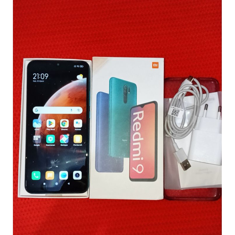 Jual Hp Xiaomi Redmi 9 RAM 4GB/64GB Second Bekas | Shopee Indonesia