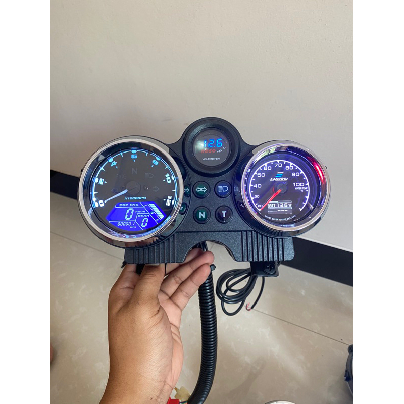 Jual SPEEDOMETER SPEEDO DIGITAL NINJA SS R L M PNP | Shopee Indonesia