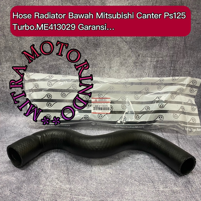 Jual Hose radiator low/selang radiator bawah Mitsubishi Canter PS125 ...
