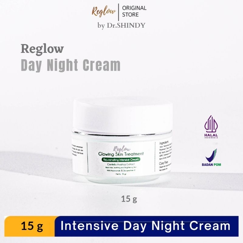 Jual Reglow Rejuvenating Intensive Cream Dipakai Siang Malam by