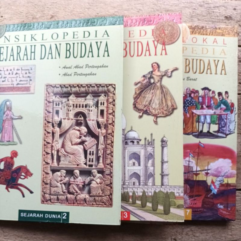 Jual Ensiklopedia Sejarah Dan Budaya Seri 2.3.7 Original Hard Cover ...