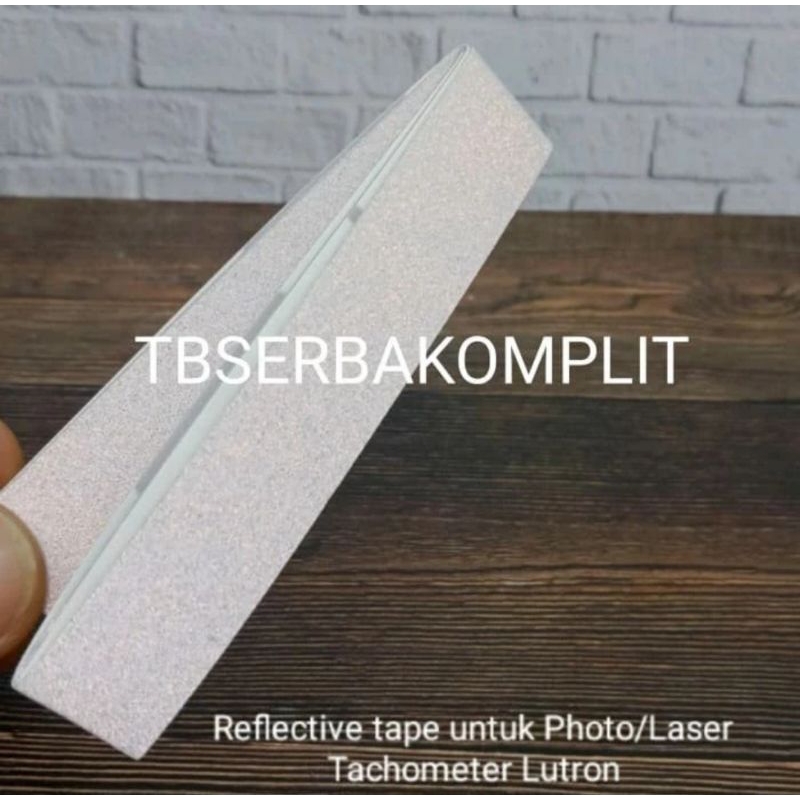 Jual Lutron Reflective Tape Photo Laser Tachometer Sticker Stiker Strip ...