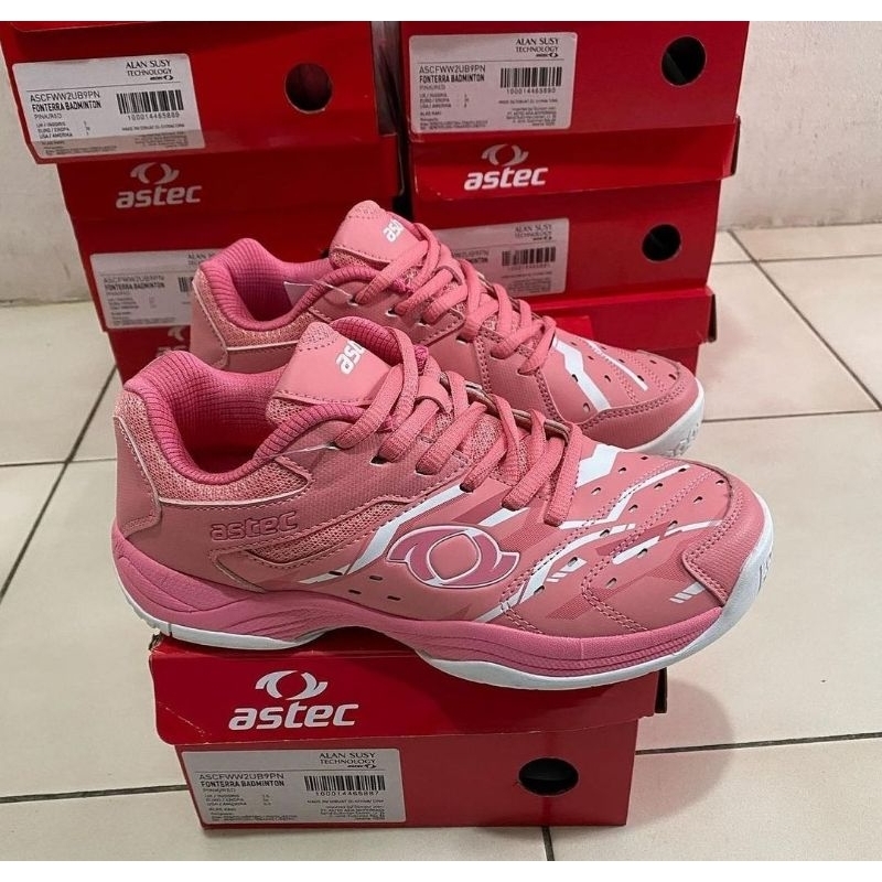 Jual Sepatu Badminton Astec for Women Original (New/Baru) | Shopee ...
