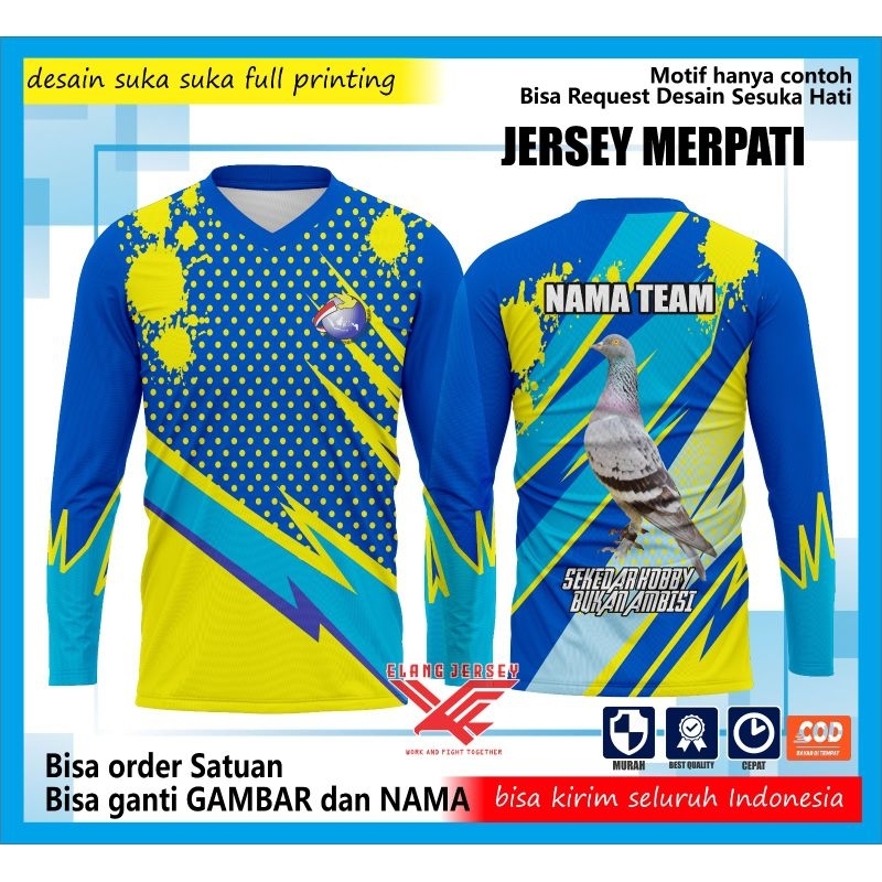 Jual Jersey Merpati Desain Custom Shopee Indonesia