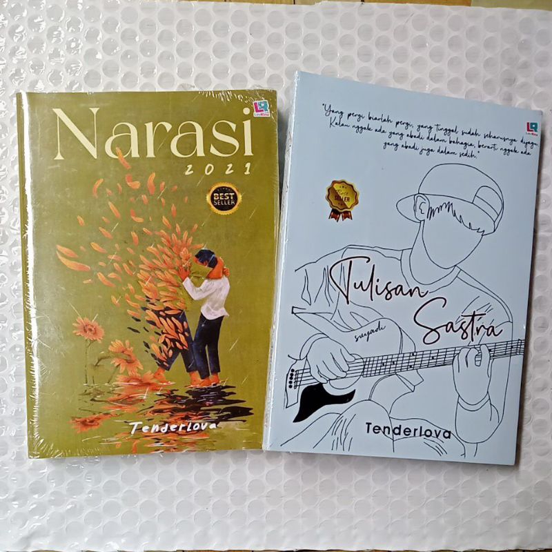 Jual Paket 2 Buku Novel Narasi 2022 Tulisan Sastra Tenderlova