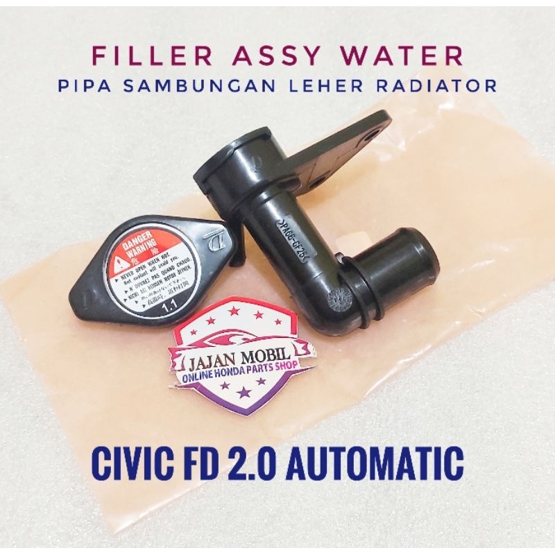 Jual Water Filler Civic Fd Pipa Selang Leher Radiator Civic Pipa