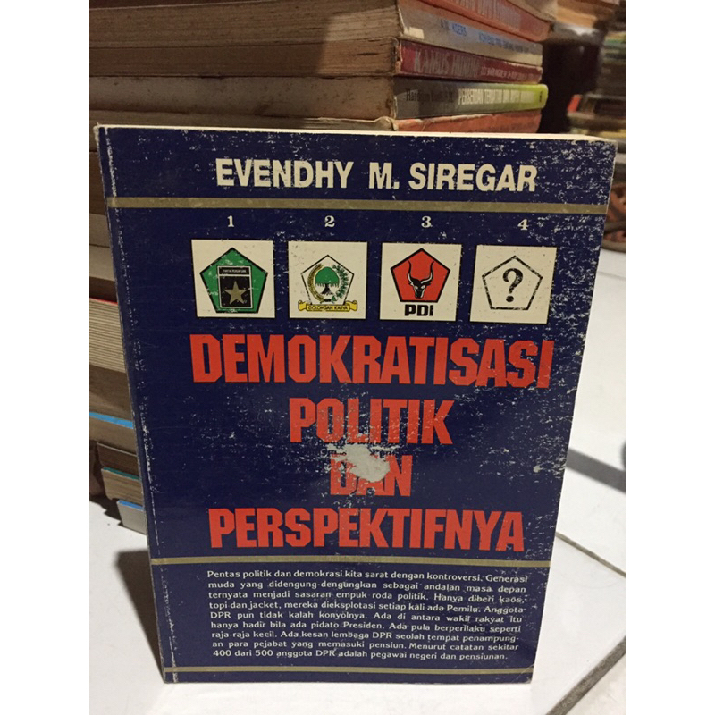 Jual BUKU ORIGINAL - DEMOKRATISASI POLITIK DAN PERSPEKTIFNYA | Shopee ...